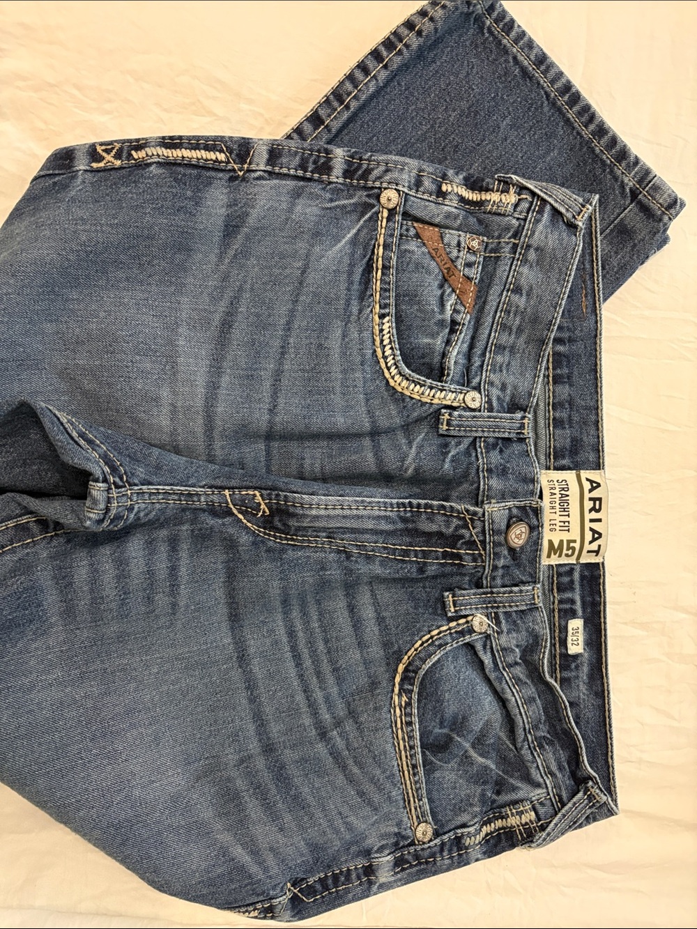 Ariat Blue Men's Bootcut Jeans